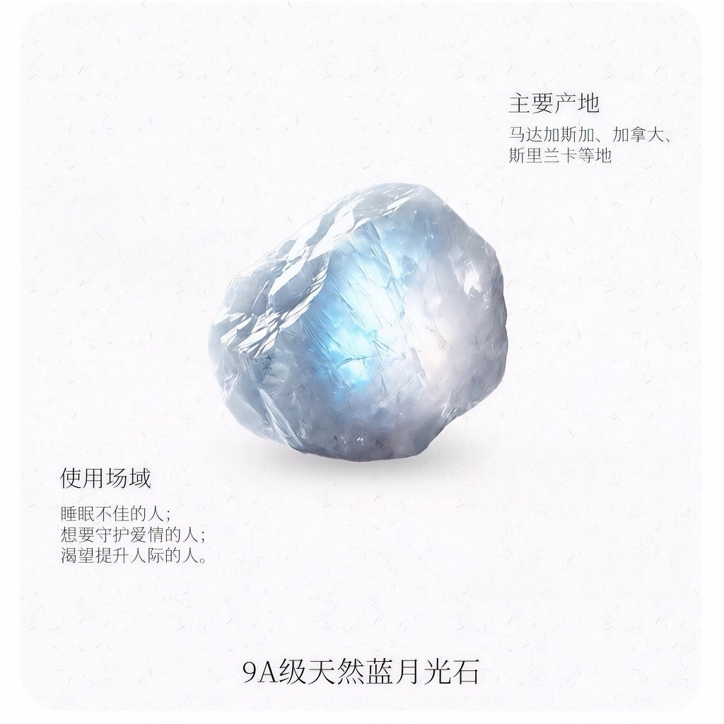 Blue Moonstone the Gentle Reset -bracelet
