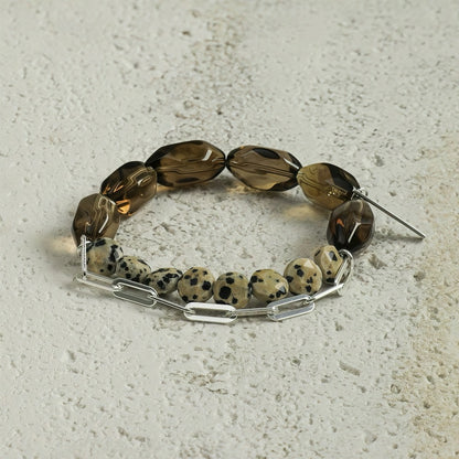 The Father's Smoky Anchor Bracelet