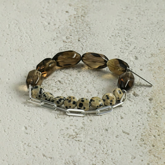 The Father's Smoky Anchor Bracelet