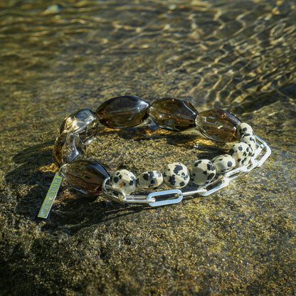 The Father's Smoky Anchor Bracelet