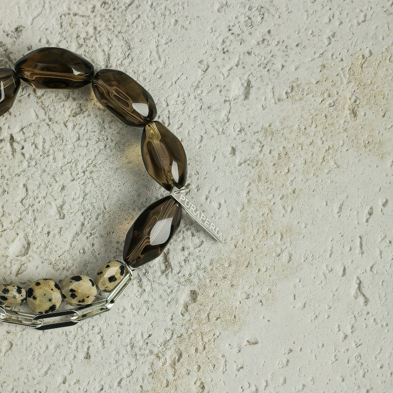 The Father's Smoky Anchor Bracelet