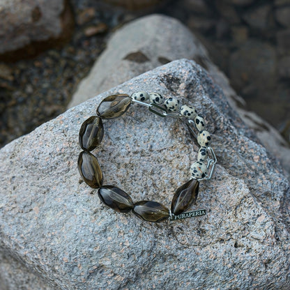 The Father's Smoky Anchor Bracelet