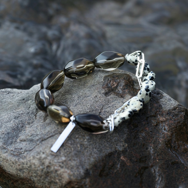 The Father's Smoky Anchor Bracelet