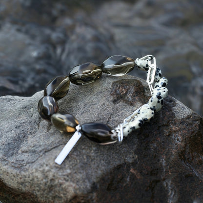 The Father's Smoky Anchor Bracelet