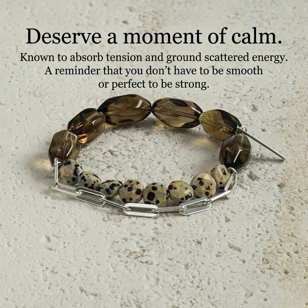 The Father's Smoky Anchor Bracelet