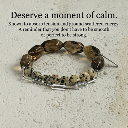 The Father's Smoky Anchor Bracelet