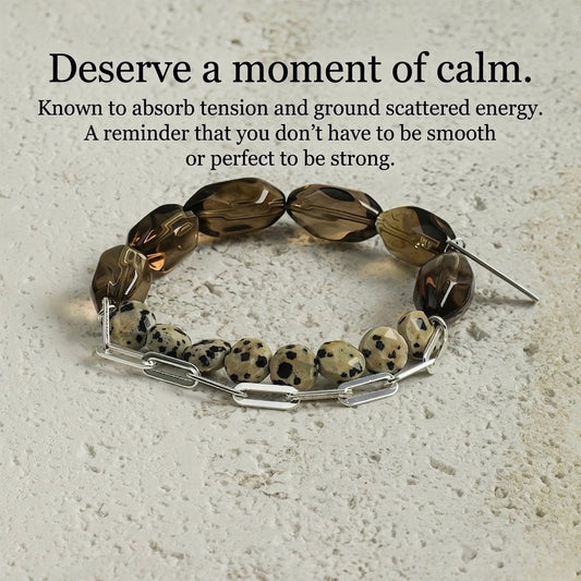 The Father's Smoky Anchor Bracelet