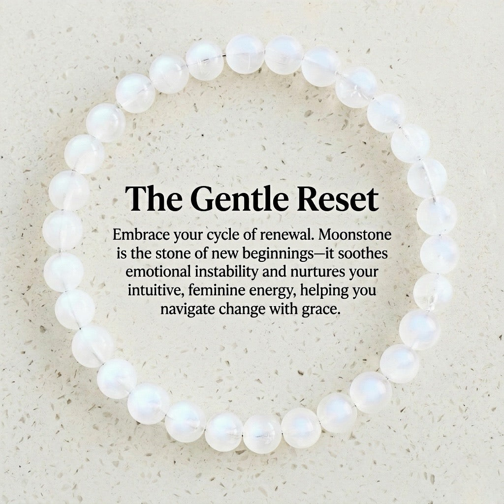 Blue Moonstone the Gentle Reset -bracelet