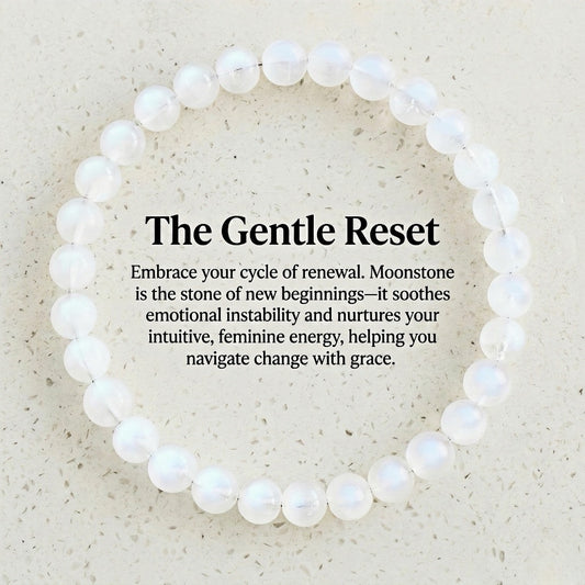 Blue Moonstone the Gentle Reset -bracelet