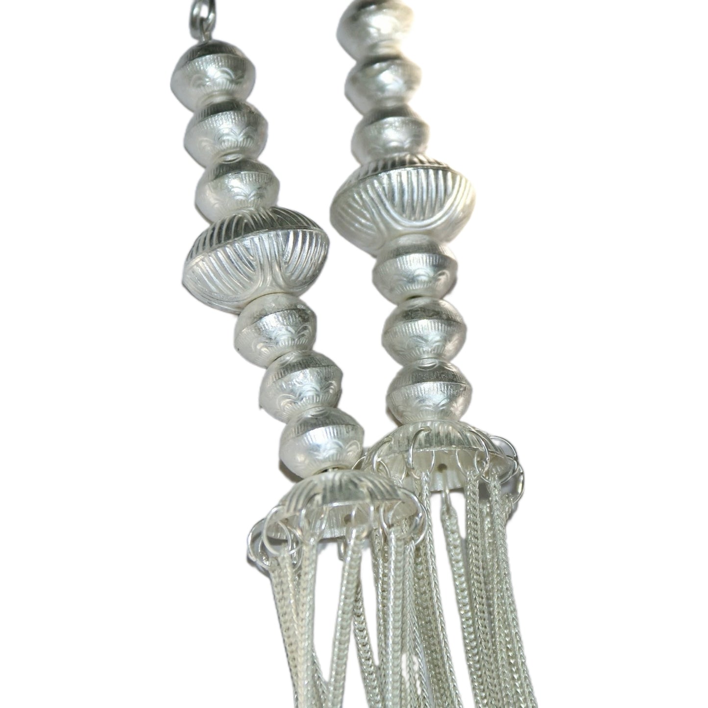 Yi Ethnic Silver Earrings: Traditional Tribal Charm for Boho & Festival Styles‌